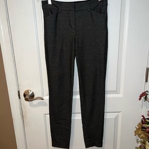 Express pants skinny mid rise size 2R color charcoal
